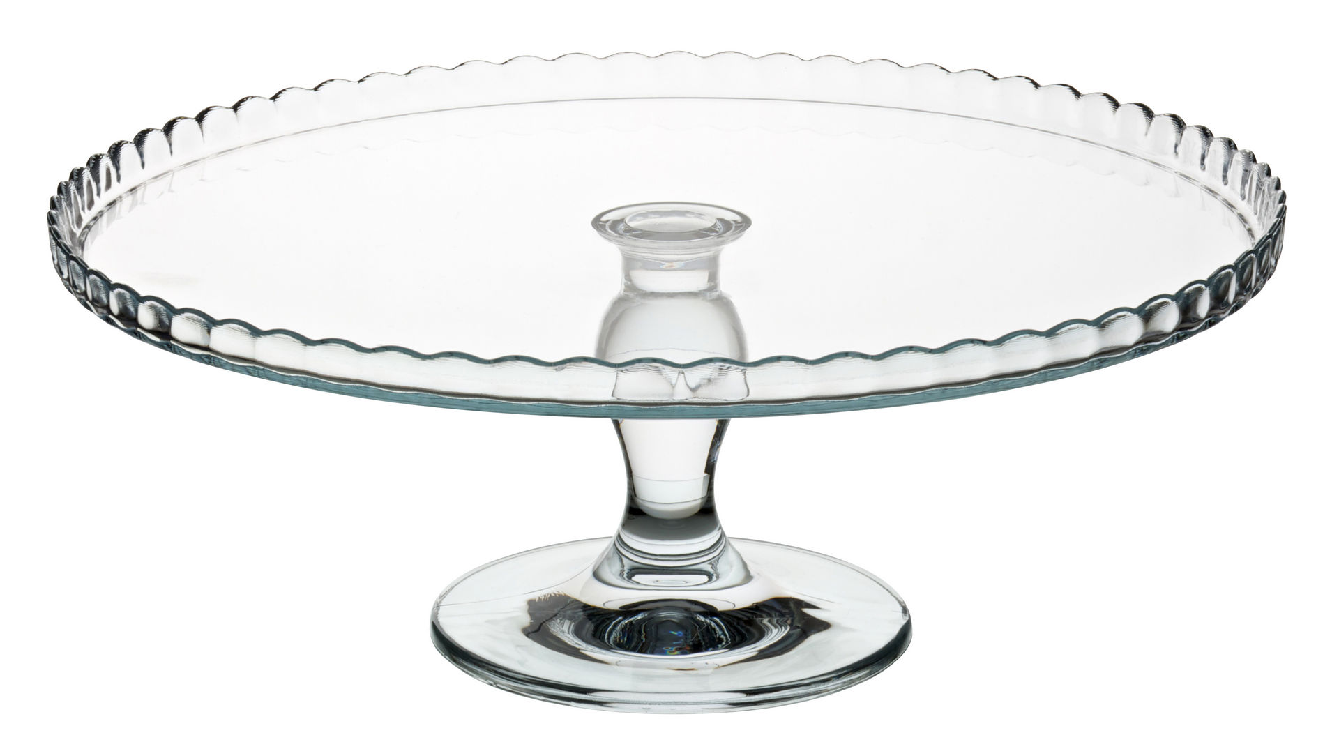 Patisserie Upturn Footed Plate 12.5